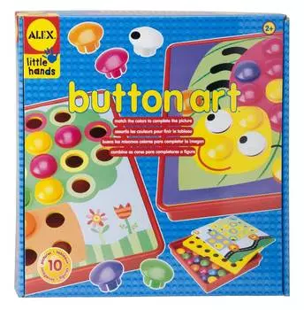 ALEX Мозаика "Пуговицы", от 2 лет