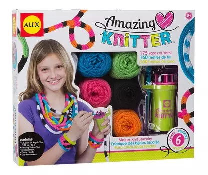 ALEX "Набор для вязания украшений на круговом станке 391W"