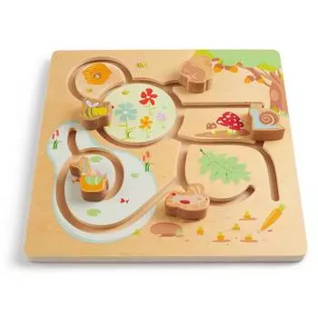 ANDREU Toys Лабиринт "Кто где живет?"