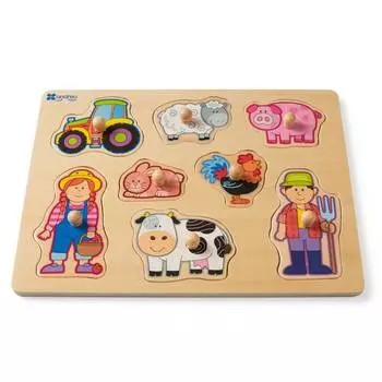 ANDREU Toys Пазл-вкладыш "Головоломка-Ферма"