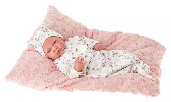 Antonio Juan 3385P Кукла Ирис в розовом конверте, 40 см