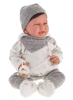 Antonio Juan 3389G Кукла Эльза в сером, 40 см