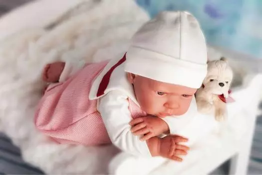 Antonio Juan 8152 Кукла Реборн младенец Рокки, 52 см