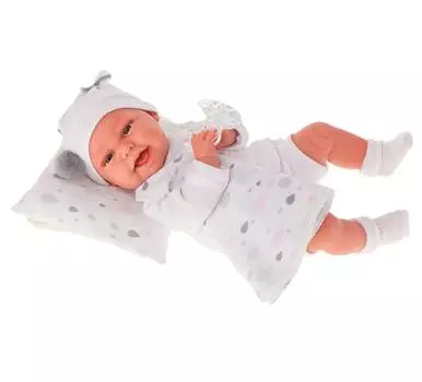 Antonio Juan Кукла Пенелопа в белом, 34 см