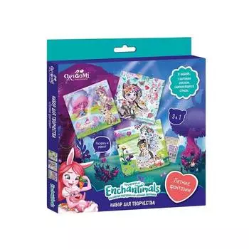 Аппликация ORIGAMI 04872 Энчантималс, Летние фантазии 3 в 1