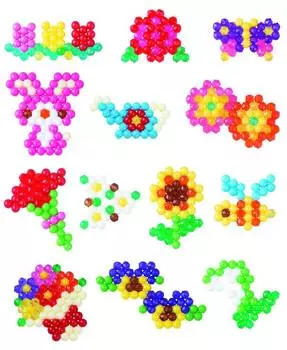 Aquabeads "Цветочный сад" - набор бусин