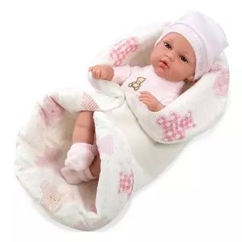 Arias Elegance "Natal" пупс виниловый, 33 см, в конверте, розовый