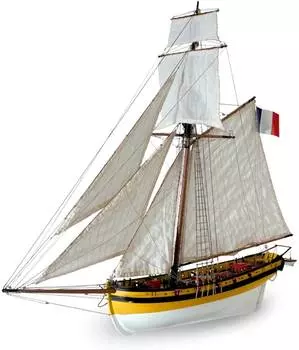 Artesania Latina Сборная деревянная модель корабля LE RENARD 2012, 1/50