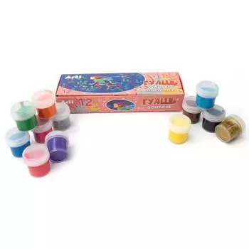 Arti Краски гуашевые "Сказочный мир", 12 цветов