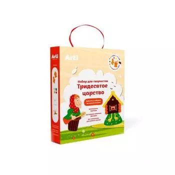 Arti Набор для раскрашивания Тридесятое царство "Баба Яга и избушка на курьих ножках"