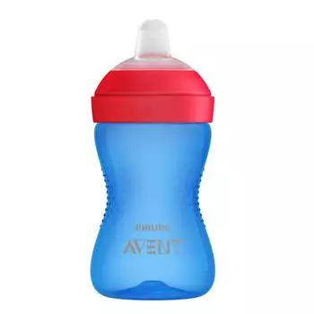 Avent Поильник с мягким носиком 9 мес+, 300 мл, синий