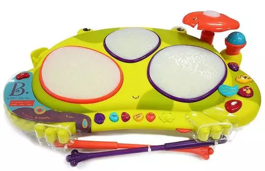 B.Toys "Музыкальная игрушка Мульти-барабан - Лягушка 68800"