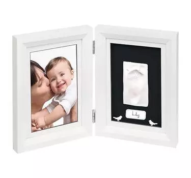 Baby Art Рамочка двойная "Классика", белый