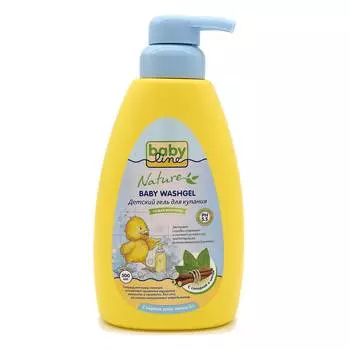 Babyline DN 72 Гель для купания с мятой и солодкой, 500 мл