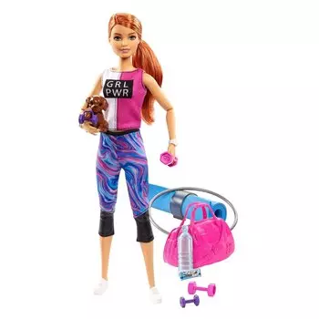 Barbie Игровой набор Релакс Фитнес