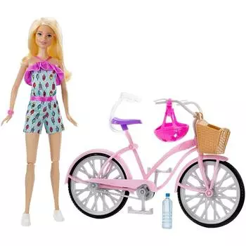 Barbie Кукла Барби на велосипеде