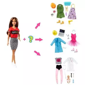 Barbie кукла из серии Загадочные профессии брюнетка