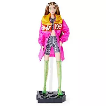 Barbie Кукла коллекционная BMR1959 в розовом плаще