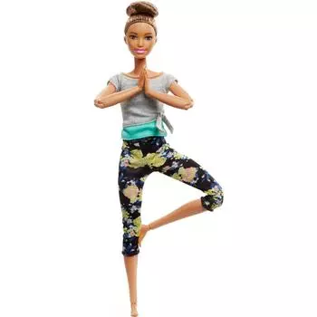 Barbie "Безграничные движения - Шатенка с пучком