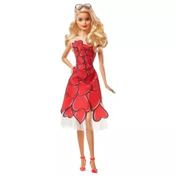 Barbie "Кукла в красном платье коллекционная"