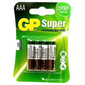 GP батарейка мизинчиковая "GP Super"