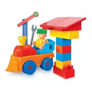 Bauer Конструктор "Железная дорога 2" 702