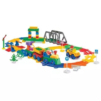 Bauer Конструктор "Железная дорога 7" 707