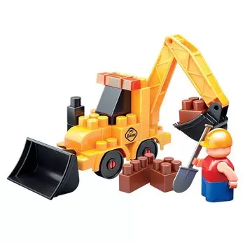 Bauer Конструктор Стройка "Трактор" 657