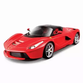 Bburago Коллекционная машинка Феррари 1:18 Ferrari LaFerrari, красный 18-16901
