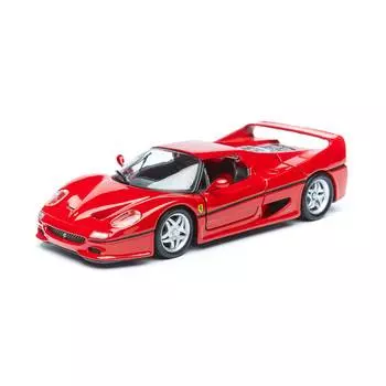 Bburago Коллекционная машинка Феррари 1:24 Ferrari F50, красная