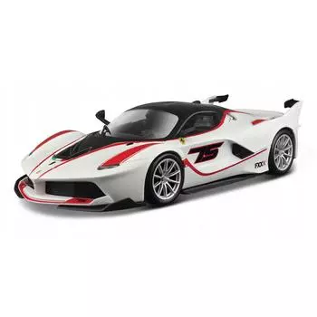 Bburago Коллекционная машинка Феррари 1:24 Ferrari FXX К, белая