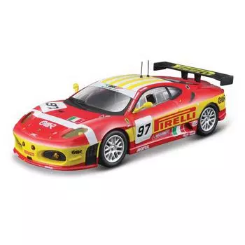 Bburago Коллекционная машинка Феррари 1:43 Ferrari Racing - F430 GTC 2008, красная