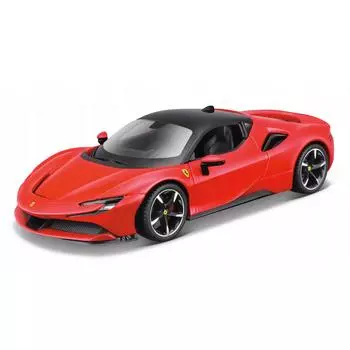Bburago Коллекционная машинка Феррари 1:43 Ferrari SF90 Stradale, красная