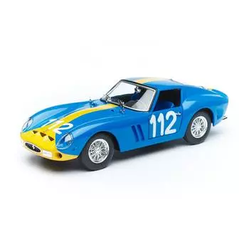 Bburago Машинка Коллекционная 1:24 Ferrari 250 GTO, 18-26305, Синий