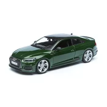 Bburago Коллекционная машинка 1:24 "Audi RS 5 Coupe (2019)", зеленый, 18-21090