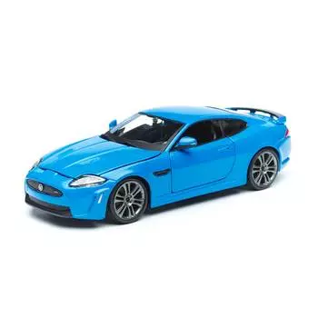 Bburago Коллекционная машинка 1:24 "Jaguar XKR-S", синий металлик