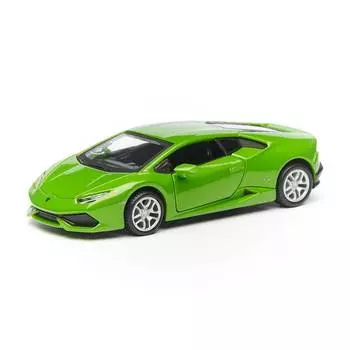 Bburago Коллекционная машинка 1:32 PLUS "Lamborghini Huracan LP 610-4", зеленый