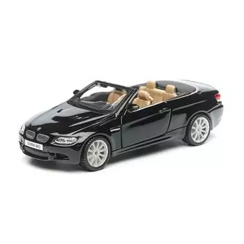 Bburago Коллекционная машинка 1:32 PLUS "BMW M3 Cabriolet 2009", черный