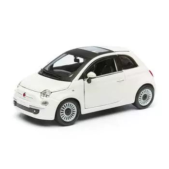 Bburago Машинка металлическая Fiat 500 (2007), 1:24