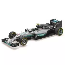 Bburago Машинка металлическая Формула-1 Mercedes F1 W07 Hybrid 2016 №6, 1:18
