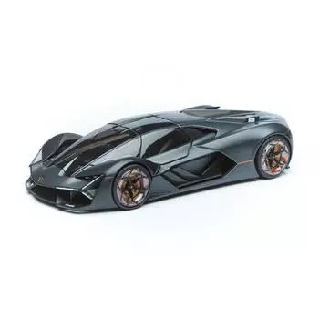 Bburago Машинка металлическая Lamborghini Terzo Millennio, 1:24, темно-серый