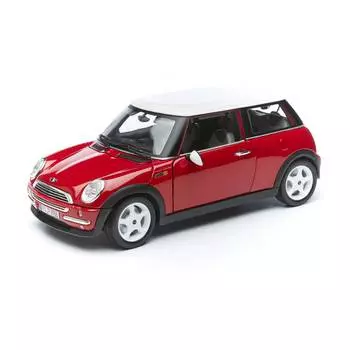 Bburago Машинка металлическая Mini Cooper, 1:18