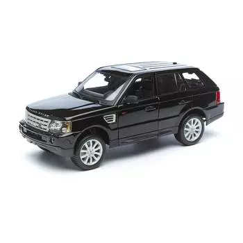 Bburago Машинка металлическая Range Rover Sport, 1:18, черный