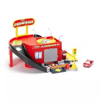 Bburago Мойка 2 уровня, с 1-й металлической машинкой