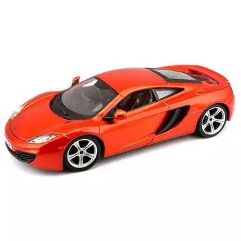 Bburago "Коллекционная машина BB 18-21074 1:24 MCLAREN MP4-12C MET ORANGE, Оранжевый"