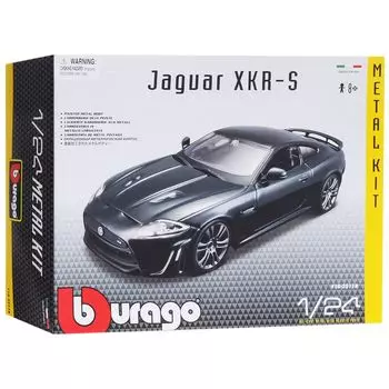 Bburago сборная машина 1:24 "Jaguar XKR-S" темно-зеленый 18-25118