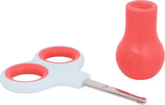 Bebe Confort Безопасные ножницы, 1+ мес., цвет красный