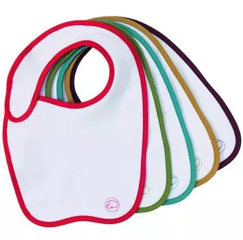 Bebe Confort Набор нагрудничков "Sport", 5 шт., 0+ мес.