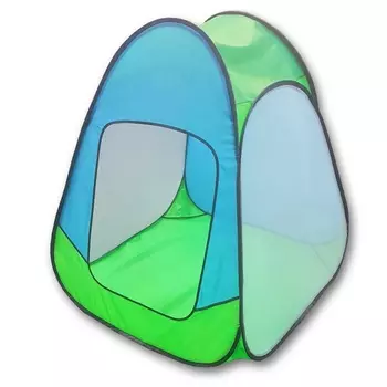 BELON FAMILIA Палатка конусная, зелёно-голубая ПИ-004-КМ-ТФ1