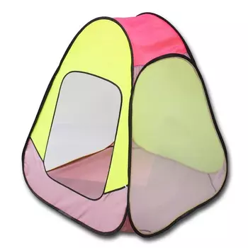 BELON FAMILIA Палатка конусная, жёлто-розовая ПИ-004-КМ-ТФ2